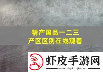 精产国品揭秘