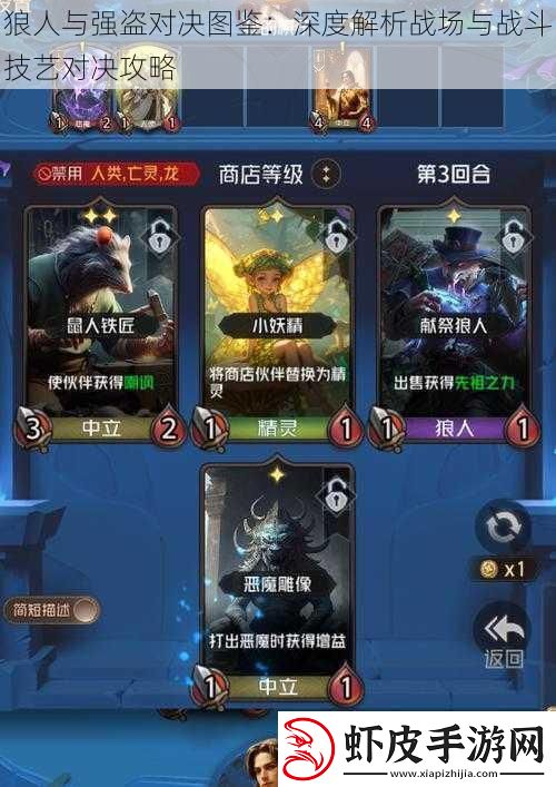 狼人与强盗对决图鉴