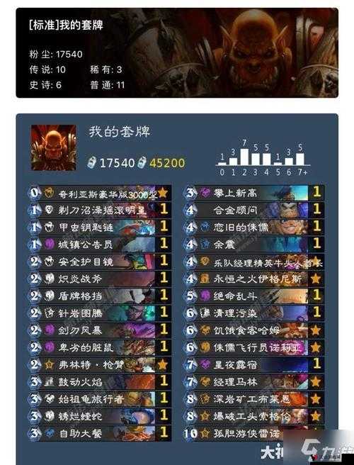 炉石传说全明星大战卡组推荐