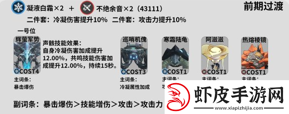鸣潮凌阳声骸推荐