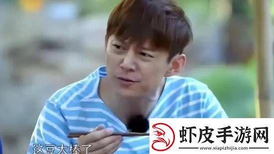 何炅玩自己的赞美食物梗网友