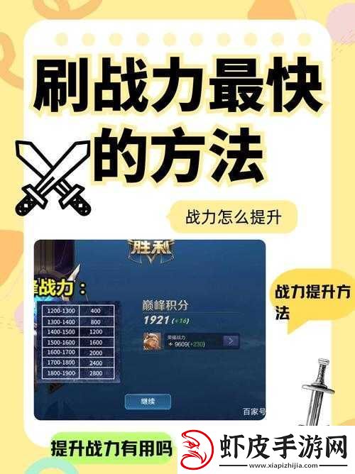 圣灵传说手游全面战力提升攻略