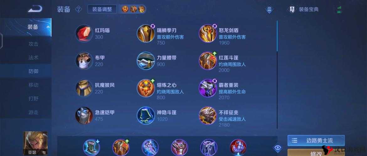 王者荣耀亚瑟六神装攻略,打造战场霸主的全面出装指南