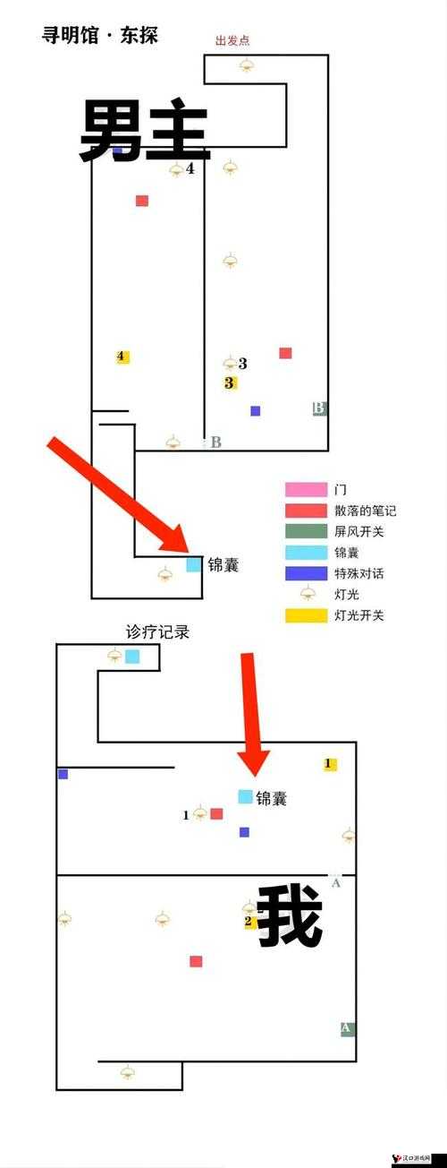 未定事件簿寻明馆西见锦囊位置及通关攻略