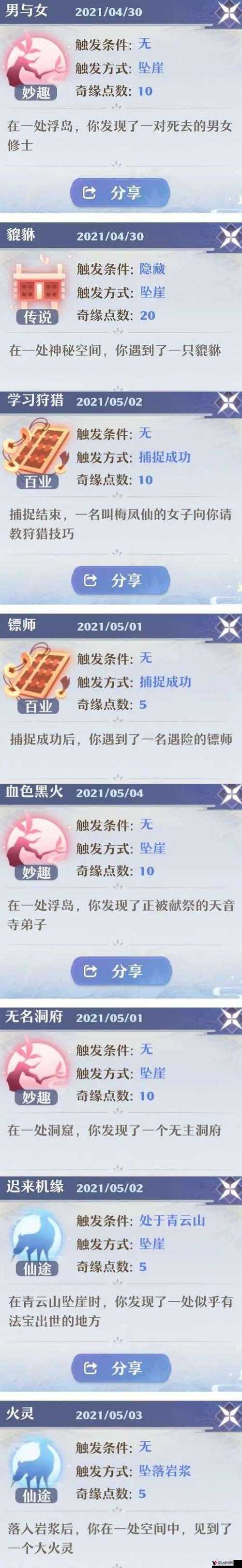 梦幻新诛仙初七奇缘,解锁你的专属奇遇