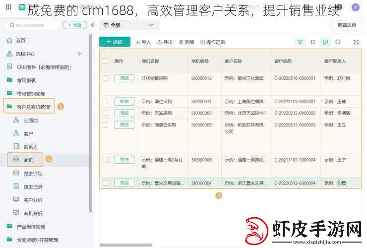 成免费的crm1688高效管理客户关系提升销售业绩