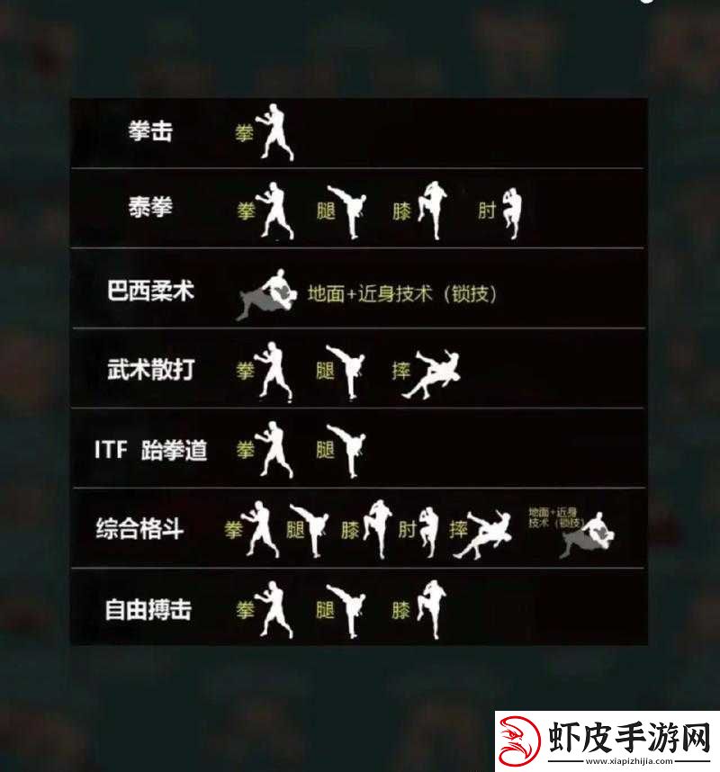 探索格斗技巧的深度与广度
