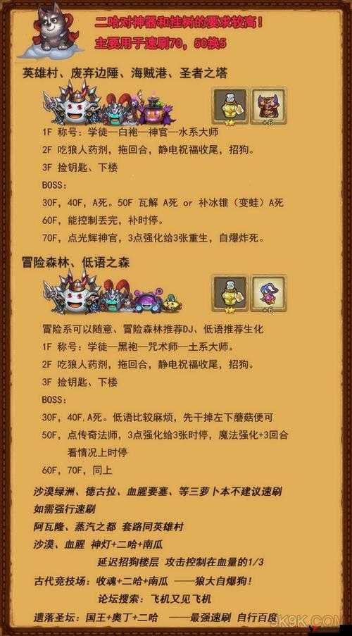 不思议迷宫二哈与二郎神的获取攻略