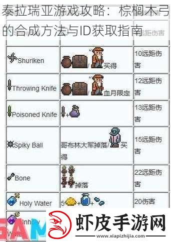 泰拉瑞亚游戏攻略