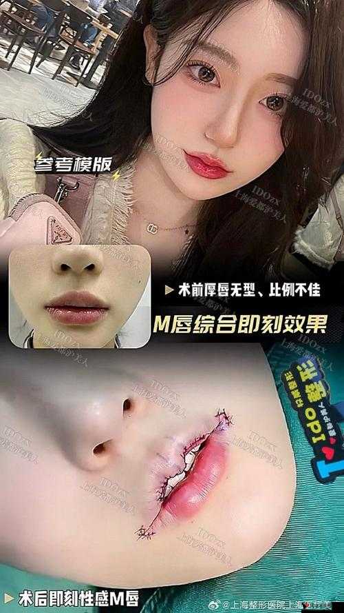 三角区勒出唇形图片:美的诱惑还是性的暗示?