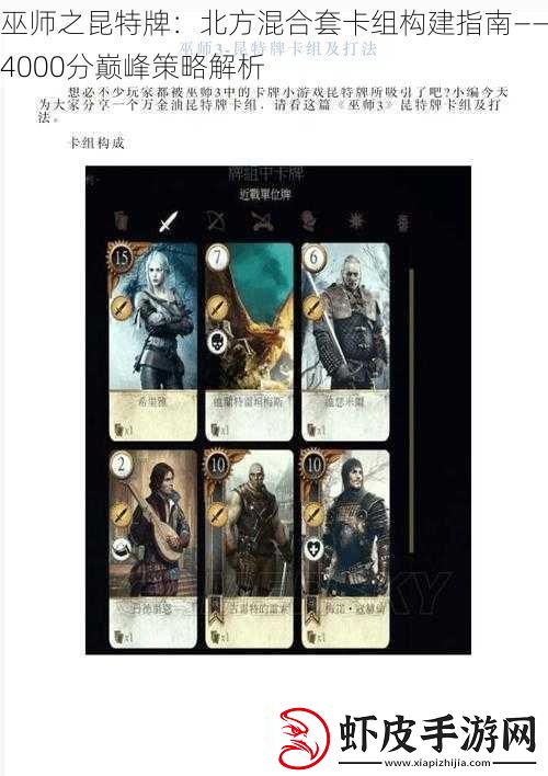 巫师之昆特牌