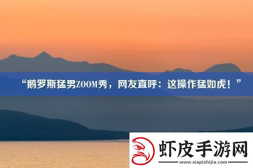 “鹅罗斯猛男ZOOM秀友直呼