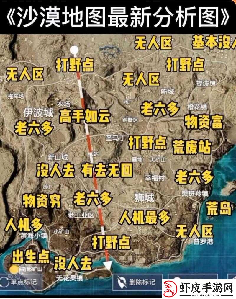 绝地求生沙漠地图高效致富攻略