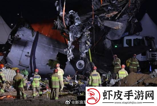 多张韩国空难现场照曝光