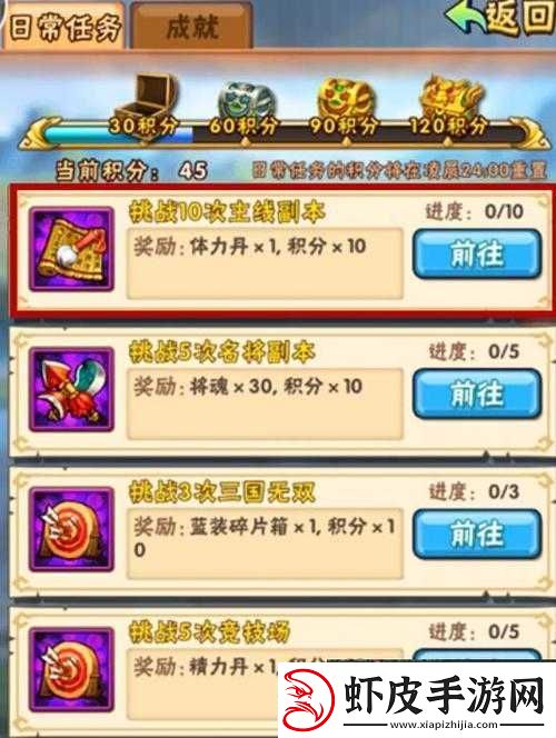 少年三国志体力丹获取途径全面解析