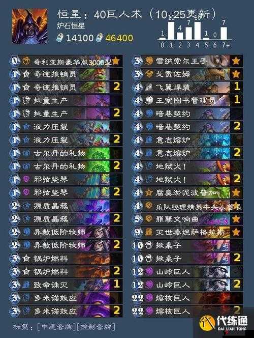 炉石传说娜迦巨人术卡组推荐与攻略
