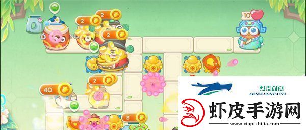 保卫萝卜4梁波波与祝秋秋第一关攻略