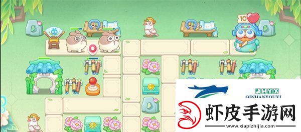 保卫萝卜4梁波波与祝秋秋第一关攻略