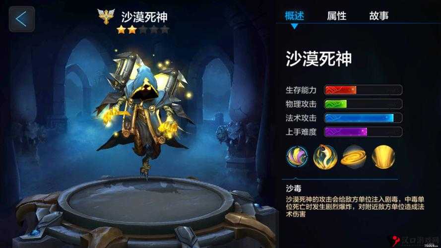 全民超神沙漠死神3V3深度攻略,出装加点与实战技巧