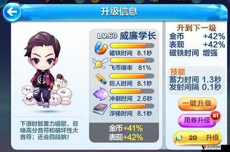 天天酷跑伟霆学长获得攻略