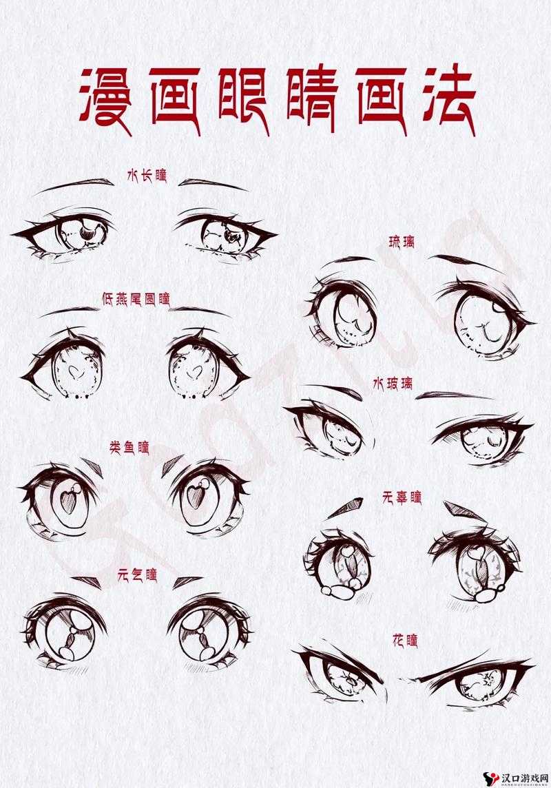 如何画好动漫人物的眼睛:超详细教程