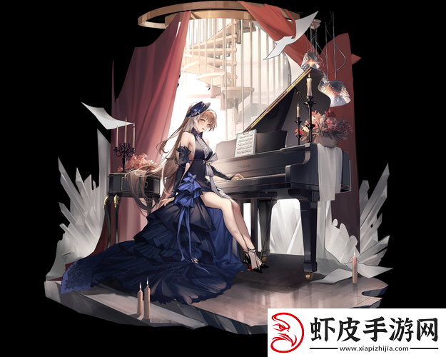 无期迷途角色艾瑞尔静谧夜曲立绘深度赏析及艺术价值评价