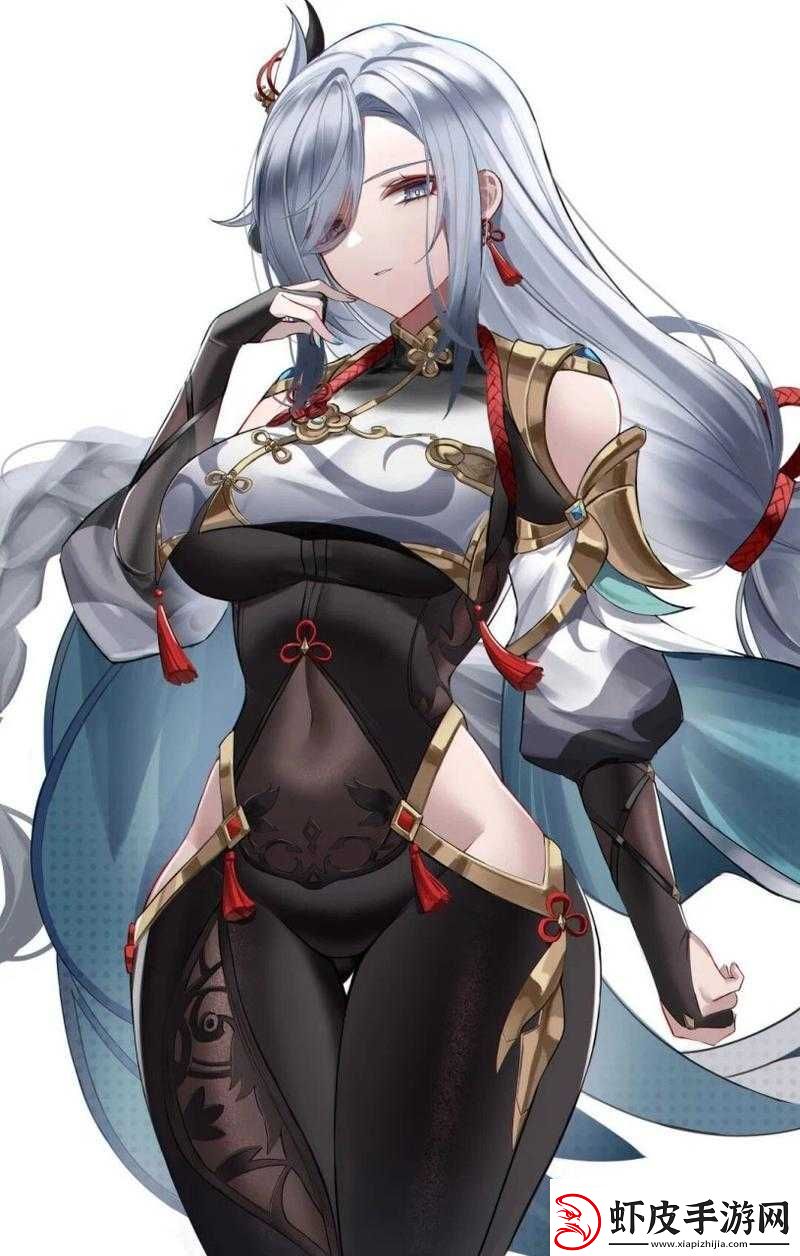 原神申鹤不遮副乳
