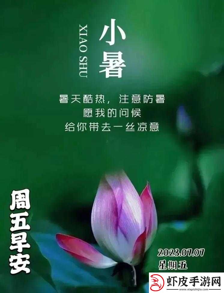 2023年小暑节气最新文案