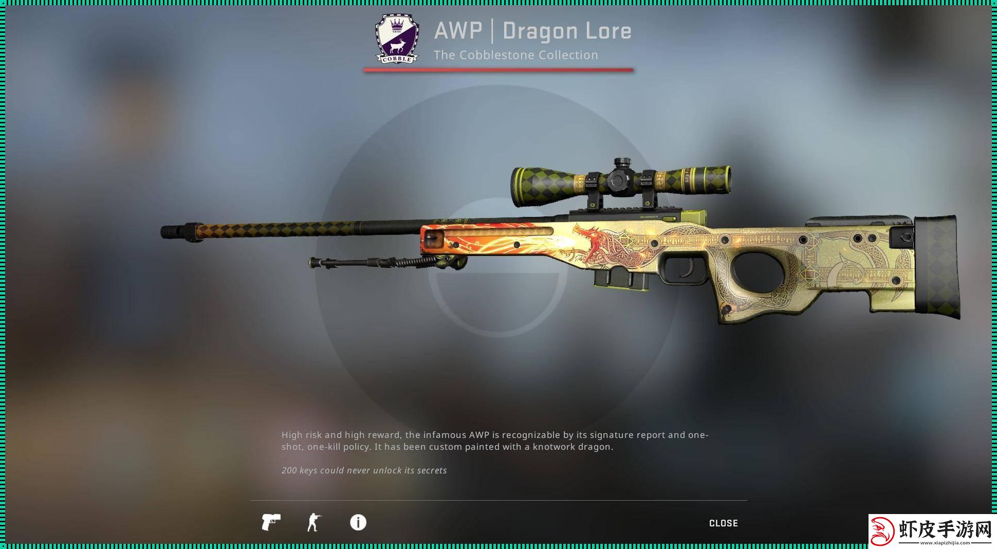 “CSGO‘大姐姐’AWP价几何