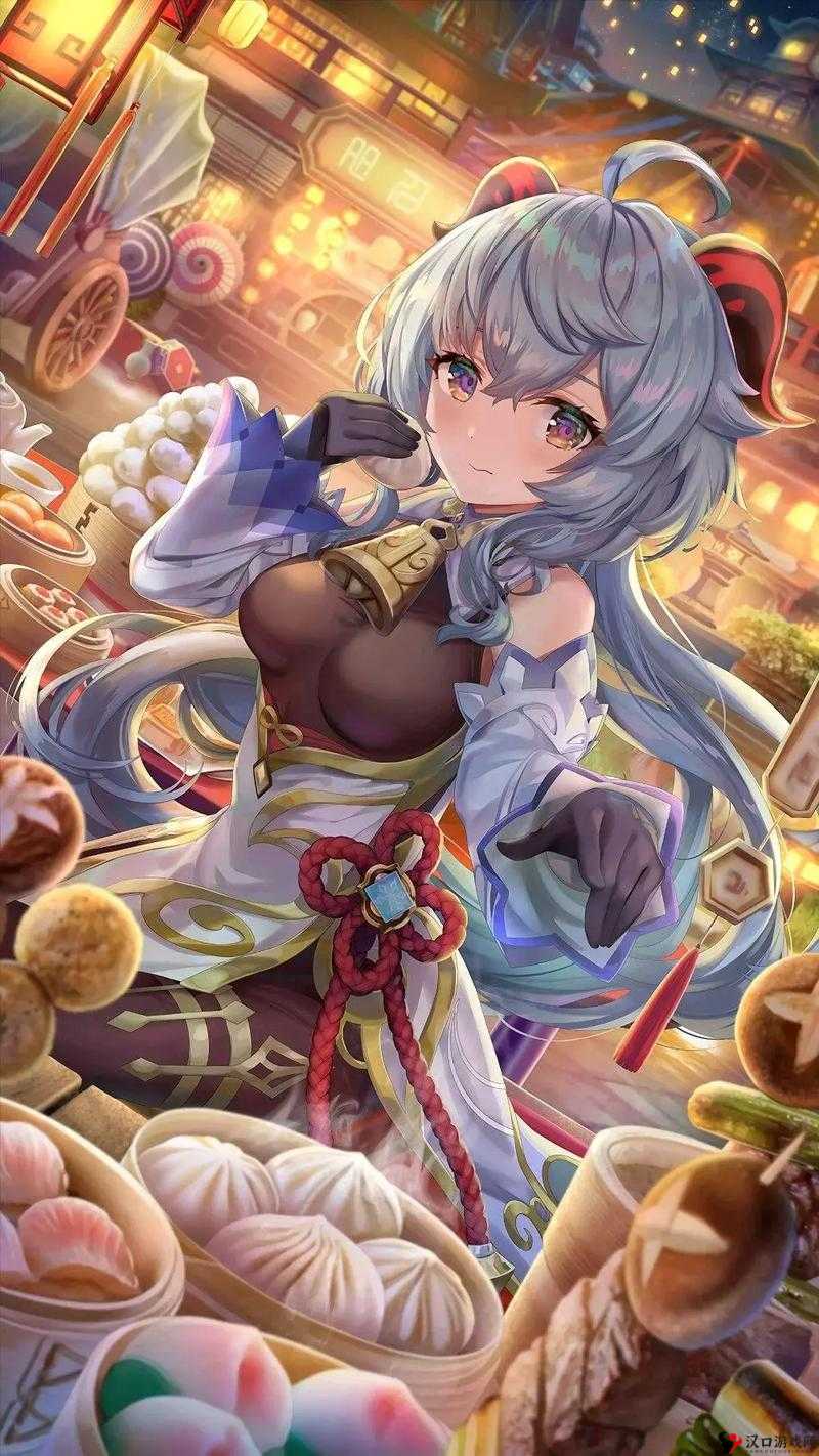 原神甘雨绝美挤椰羊奶精彩演绎视频