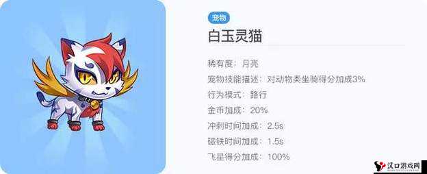 天天酷跑3D绿野仙踪和白玉灵猫哪个好?属性对比分析