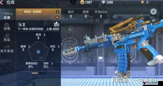 CF手游公测纪念M4A1怎么得?限定M4A1属性获取介绍
