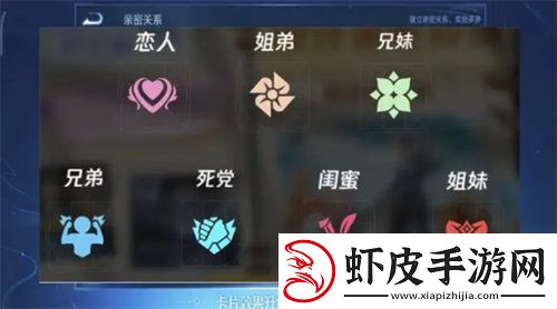 王者荣耀s31赛季新增亲密关系有哪些