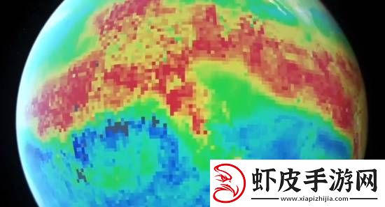 科学家发现地球热出“斑”了