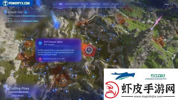 阿凡达潘多拉边境全RDA哨站位置分享