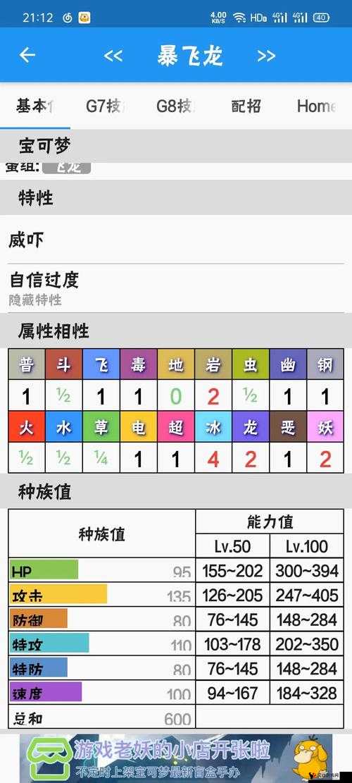 口袋妖怪复刻血翼飞龙种族值如何?血翼飞龙属性解析