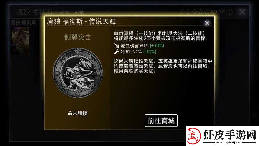 虚荣国服魔狼福彻斯深度解析