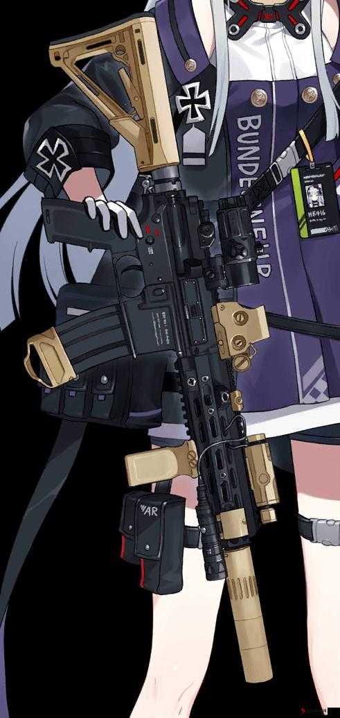 少女前线HK416,公式、建造时间与属性立绘图鉴