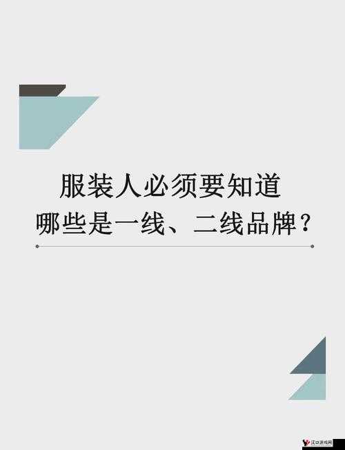 一线产品与二线产品区别引发大众共鸣的思考探讨