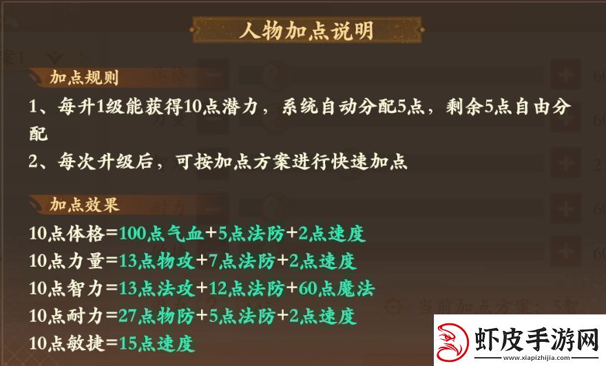 封神幻想世界奶妈加点推荐