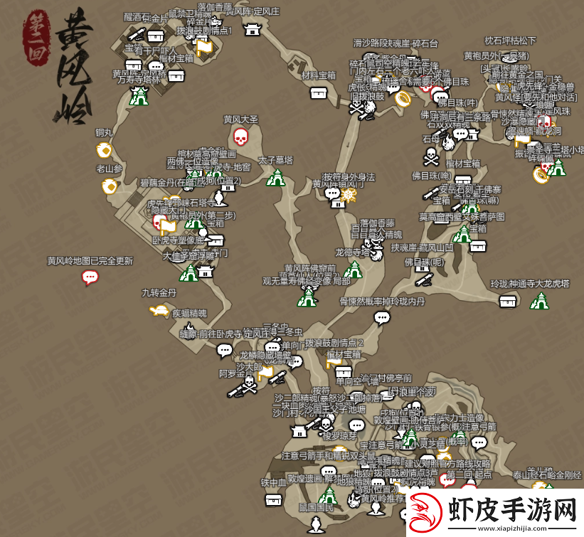 黑神话悟空新地图总汇