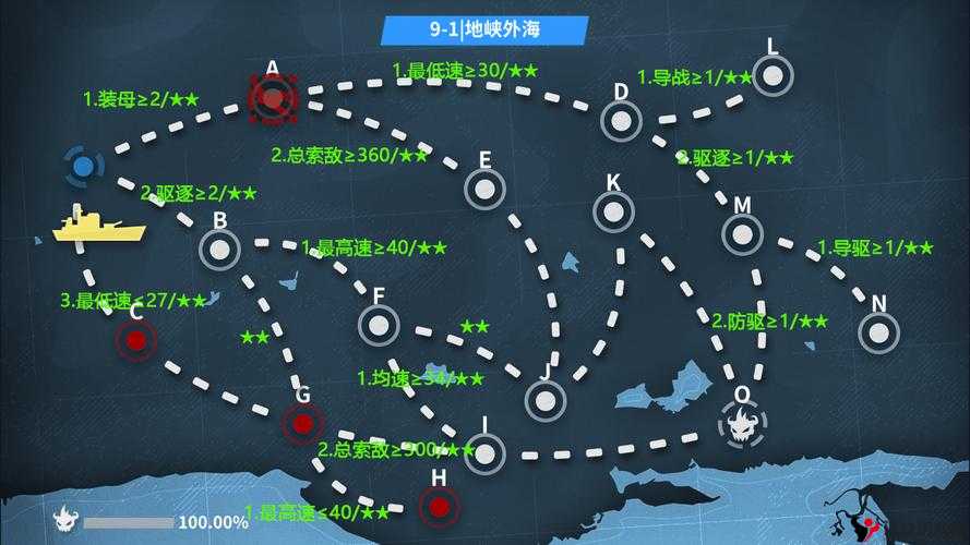 战舰少女r2-4带路条件与过关阵容推荐