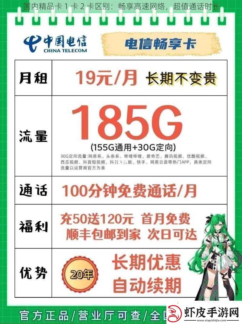 国内精品卡1卡2卡区别