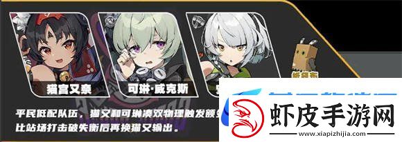 绝区零猫宫又奈如何配队