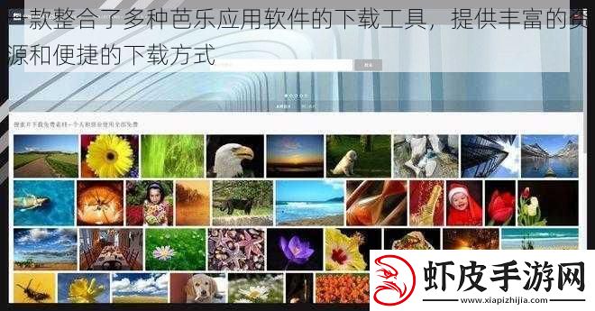 一款整合了多种芭乐应用软件的下载工具