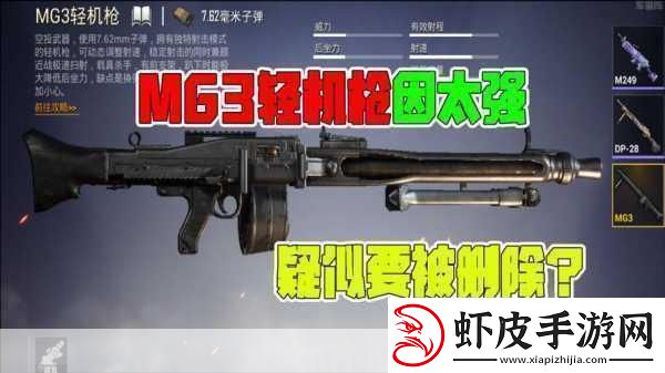 和平精英MG3轻机枪获取全攻略