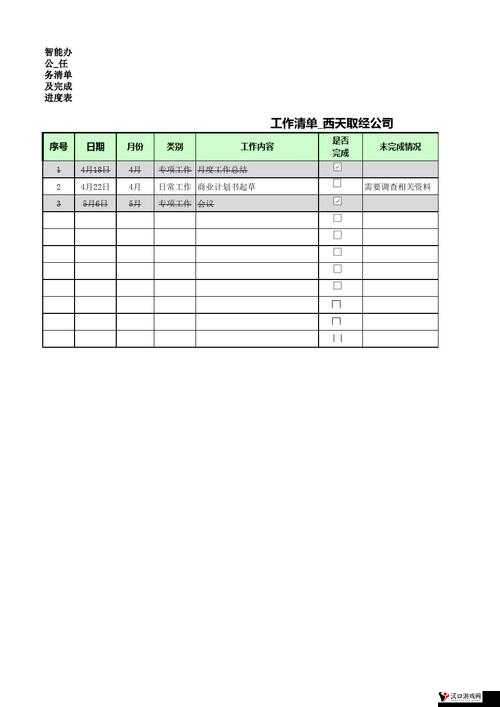 m 的任务清单:详细梳理各项工作任务确保高效完成