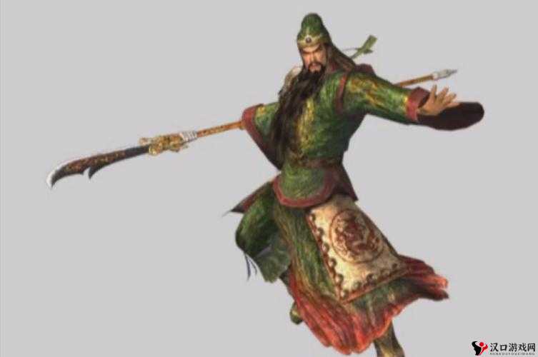 三国霸业中的关羽,威猛无双的武将