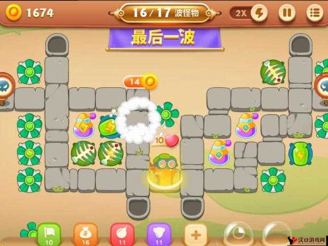 保卫萝卜3集市第46关攻略,解锁金萝卜的秘籍