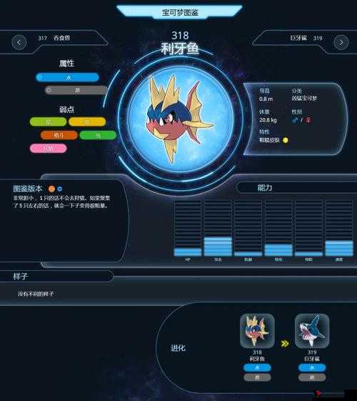 口袋妖怪复刻巨牙鲨性格分析,巨牙鲨什么性格好?